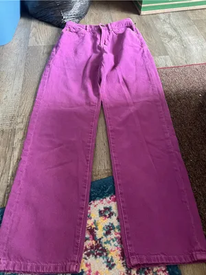 Bdg cowboy jean Women’s High-Rise Straight Leg Jeans — Fuchsia thumbnail 5