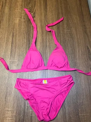 Hot Pink Lole Bikini Small thumbnail 1