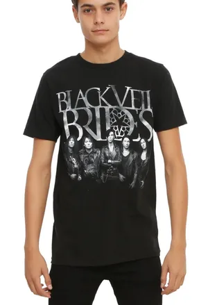Black Band Logo Graphic Tee thumbnail 1