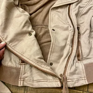 ANTHRO‎ Marrakech Suede Moto Jacket thumbnail 5