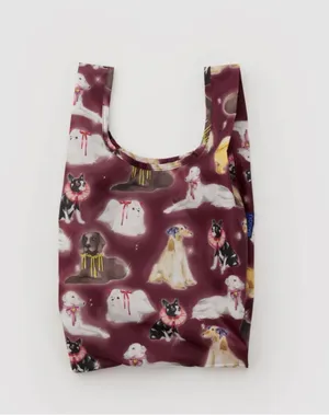 Baby BAGGU Reusable Tote Bag - Fancy Dogs Airbrush Art by Sara Rabin NWT 🐶 thumbnail 1