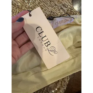 Club L London Skirt Women 4 Light Gold‎ Sequins Doing it For the Glam Maxi NWT thumbnail 9