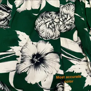 Lulus Flawless Moments Green Floral Print One-Shoulder Romper thumbnail 13