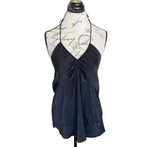 Banana Republic Womens Blouse Small Halter Babydoll Retro Y2K Coquette Fairycore thumbnail 2