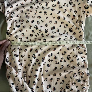 Isabel maternity Leopard Print Short Sleeve T-Shirt Dress size XS thumbnail 9