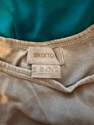 Brixton Tank top Tan Size XL thumbnail 3
