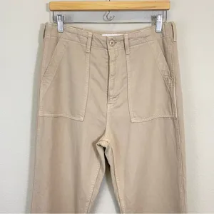 Aritzia DENIM FORUM The '90s Utility Hi-Rise‎ Loose Jean Humus Beige Size 29 thumbnail 7