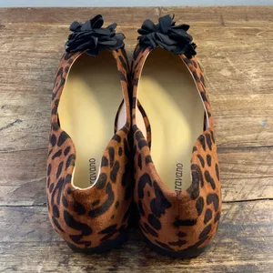 C. Paravino Leopard Ballet Flats size‎ 39 Brown Size 8.5 thumbnail 5