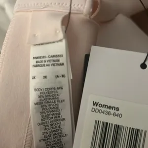 Nike Alpha padded dri fit high support sports bra light pink thumbnail 5