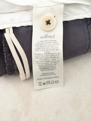Aritzia Wilfred the Effortless Pant Crepette in Elegant Charcoal thumbnail 5