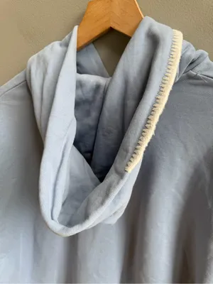 Madhappy Pastel Arch Logo Frost Blue Hoodie Size Medium Unisex Oversized thumbnail 8