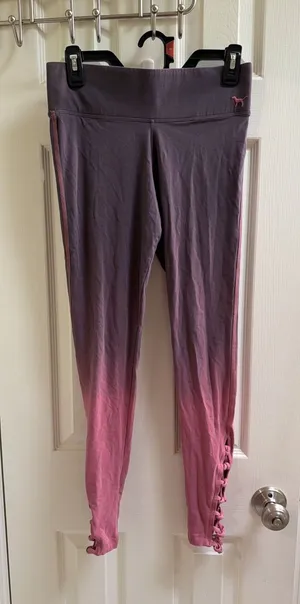 Victoria's Secret PINK Leggings Sz S Ombré Workout Athleisure Yoga Pants thumbnail 1