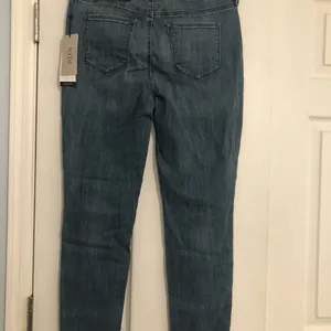 NYDJ‎ new Skinny Legging Women's Jeans ripped knee size 10 lift tuck technology thumbnail 10