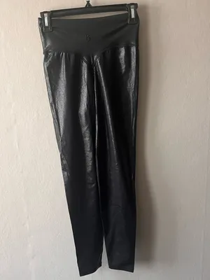 Buff Bunny Black Crossover Leggings Size Medium thumbnail 5