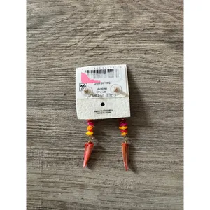 Free People ARIANA OST Sira Dangle Earrings NWT Boho thumbnail 3