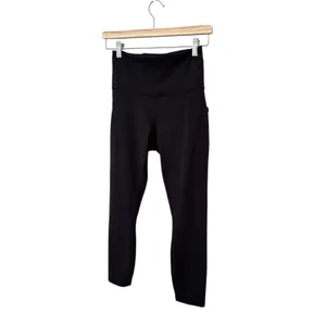 Lululemon Wunder Train HR Tight with Pockets 25"size 8 Black NWT Authentic thumbnail 5