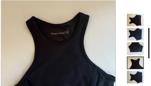 Top athletic Black thumbnail 2