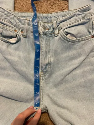 Top Shop light wash Straight Leg Jeans thumbnail 7