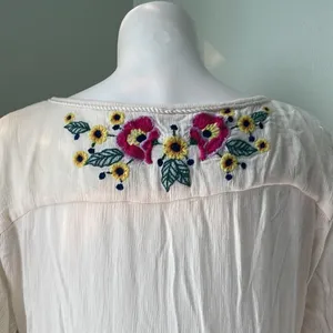 Free People Spell on You Embroidered Keyhole Dress Floral size XS thumbnail 10
