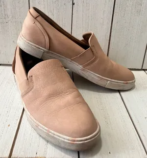 Women's Shoes Frye Ivy Slip On Sneakers Shoes Comfort Blush Pink Size 8.5 Casual thumbnail 1