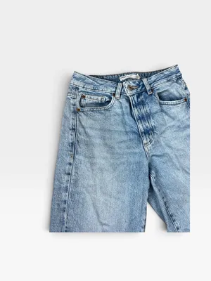 Garage Denim Mom Jeans Light Blue High-Rise Ankle Jeans thumbnail 2