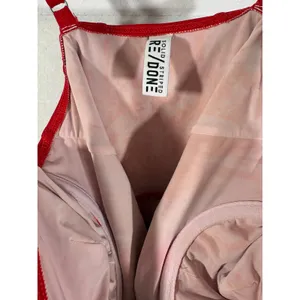 Solid & Striped RE/DONE The Veronica Underwire One Piece Swimsuit Ruby Red XS thumbnail 3