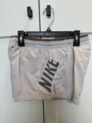 Nike Light Gray Running Shorts thumbnail 3