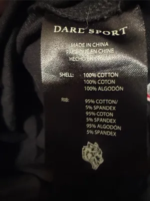 Darc Sport Wolves Cropped Graphic Tee‎ Size Small Black thumbnail 3