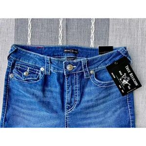 NWT Women True Religion Jennie Curvy Mid Rise Skinny sz 29 New thumbnail 3