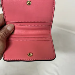 Victoria's Secret Pink Quilted Wristlet/ coin purse key chain thumbnail 10