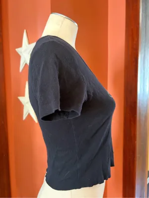 Harley Davidson Lady Luck Rhinestone Scoop Neck Tee thumbnail 3