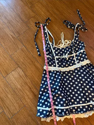 For Love & Lemons Dolly Dot Mini Dress thumbnail 5
