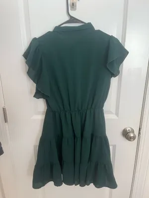 Dark Green Dress Size M thumbnail 3