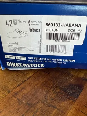 🆕Birkenstock Sandals Boston Habana Oiked Leather Suede Clog Insole. size EU42 NW thumbnail 11