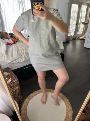 Nike Women’s Small Tech Fleece Grey Logo Dress thumbnail 2