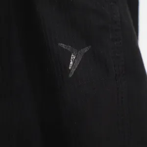 Old Navy Pants Womens L Activewear Black Ruched Side Good thumbnail 2