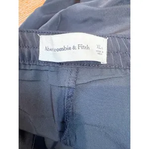 Abercrombie & Fitch Drapey Wide Leg Satin‎ Pants Pull On Black Size XL thumbnail 5