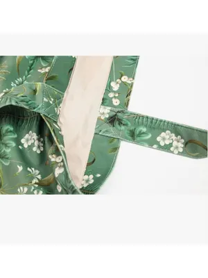NEW Floral 2 Pk Soft Velvet Tote Bag & Makeup Pouch Reusable Grocery Bag thumbnail 4