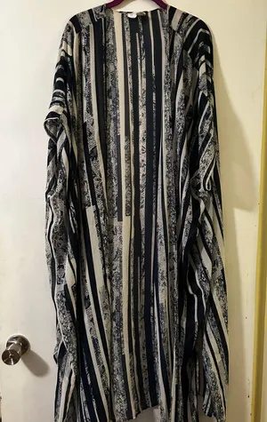 Boutique Printed Duster Blue thumbnail 1