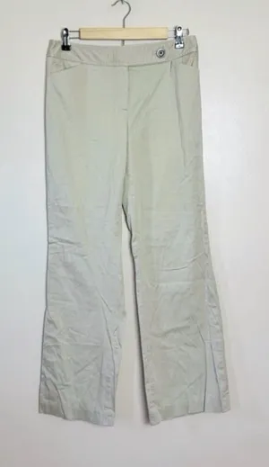 White House | Black Market CLEARANCE! Cream Legacy Chinos Size 6 EUC thumbnail 1