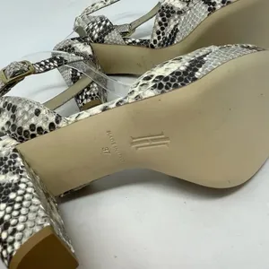 Hobbs London Snake Leather Vivienne‎ Heeled Sandals Size 37 / US 6 thumbnail 10
