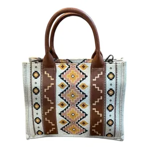 Wrangler Southwestern Aztec‎ Tote Bag Crossbody Purse Western Cowgirl Mini Boho thumbnail 9