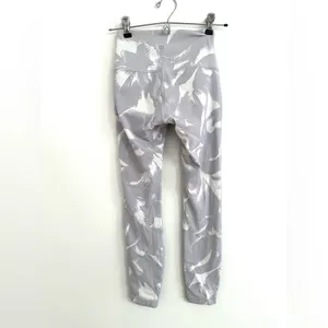 Lululemon Wunder Under High-Rise Tight 25" Flower Pop White Silver Lilac 2 thumbnail 5