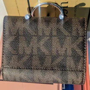 MICHAEL Michael Kors Jet Set Wallet Dark Brown & Beige thumbnail 2