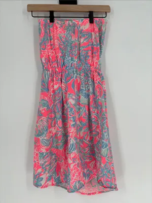 Lilly Pulitzer xs strapless dress thumbnail 2