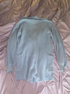 Blue Blush Blue Sweater Romper thumbnail 4