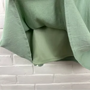 Altar’d State Green Puff Short Sleeve Dress Size L thumbnail 8