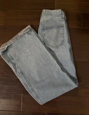 AGOLDE High-Rise Wide-Leg Jeans thumbnail 1