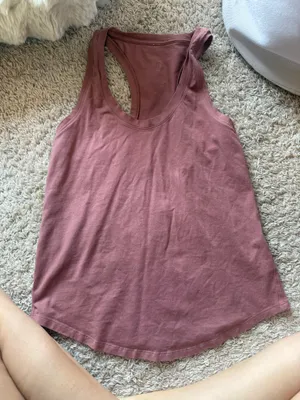 Mauve Lululemon Tank Top thumbnail 1