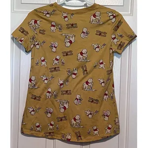 Disney Winnie‎ the Pooh Women's Shirt Size S 22" Long x 15" Pit to Pit thumbnail 2